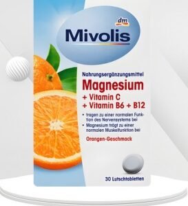 Comprimés effervescents multivitamines 20 pièces, Mivolis