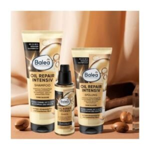 balea 3pcs shampoing + après shampoing + huile
