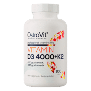 vitamin d3 4000 iu + k2 100 tablets